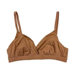 Skims Fits Everybody Crossover Bralette Nude Beige XS